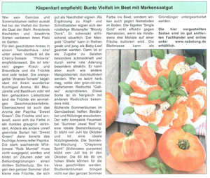 Artikel Magdeburger Kleingartenblatt